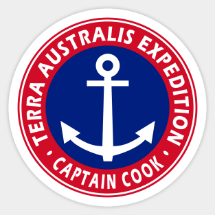 Captain Cook Expedition Sticker